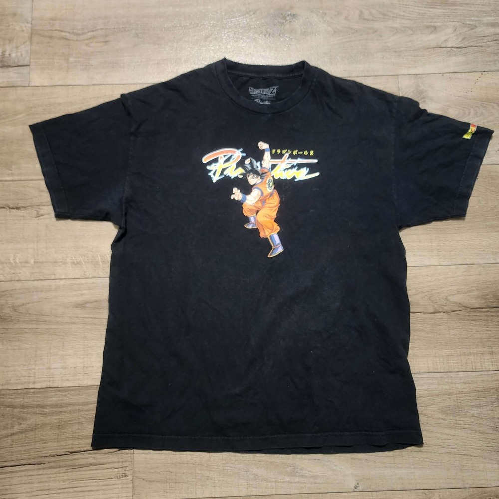 Primitive Dragon Ball Z Goku Black T-Shirt Mens Large‎ DBZ Anime Skate Tee
